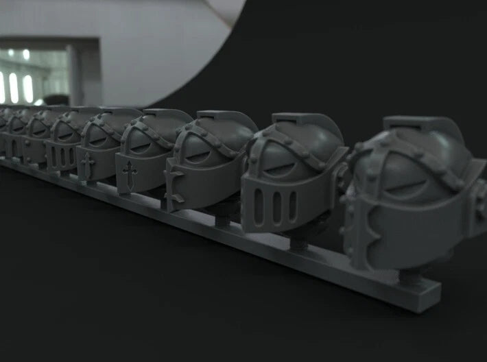 10-20x Knightly Visor Variety Pack Helmets