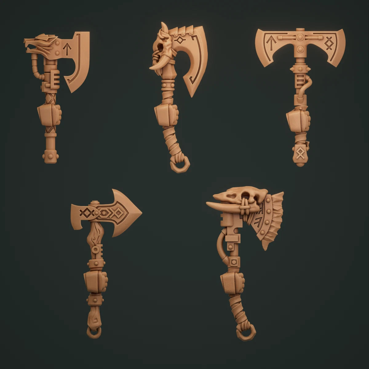 10-20x Space Viking/Primal Hounds Axes