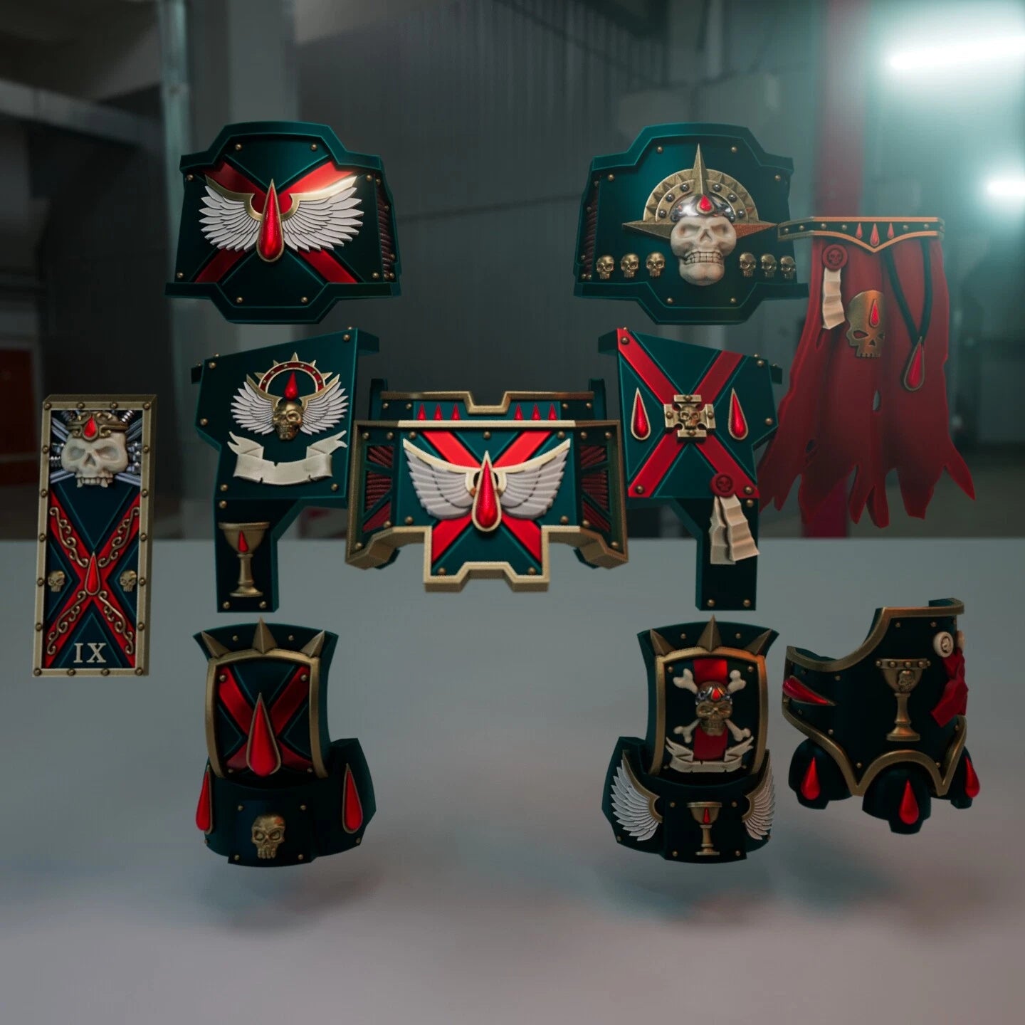Sanguine Angels Death Team Dreadnought Upgrades- Ballista, Redemption, Brutalist