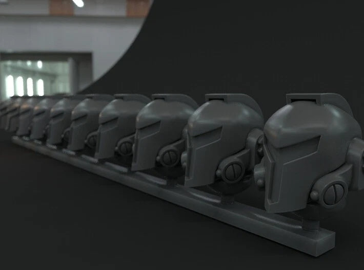 10-20x Space Knight Phobos Commando Helmets