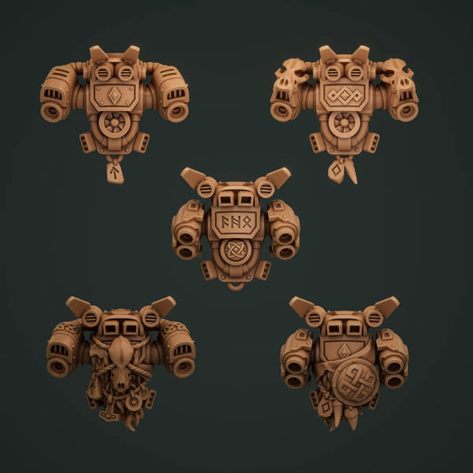 5-10x Space Vikings / Primal Hounds Jet Packs