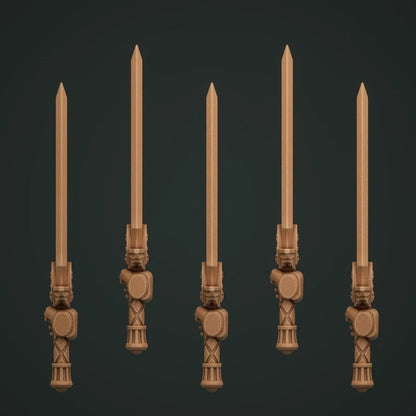 5-10x Terminator Swords for Gloomy Angel Space Knights