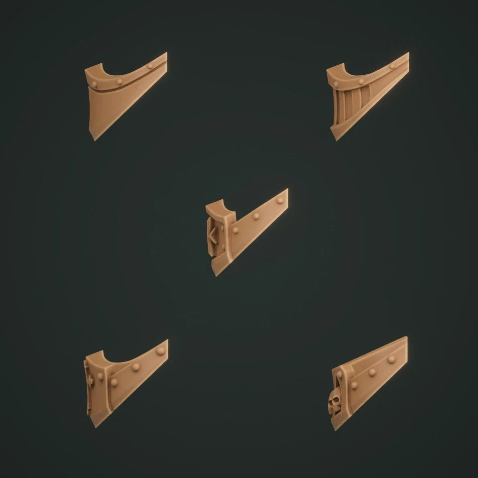 10-20x Terminator Gorgets for Templar Crusader Space Knights
