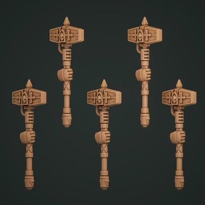 5-10x Terminator Hammers of Thunder for Templar Crusaders Space Knights