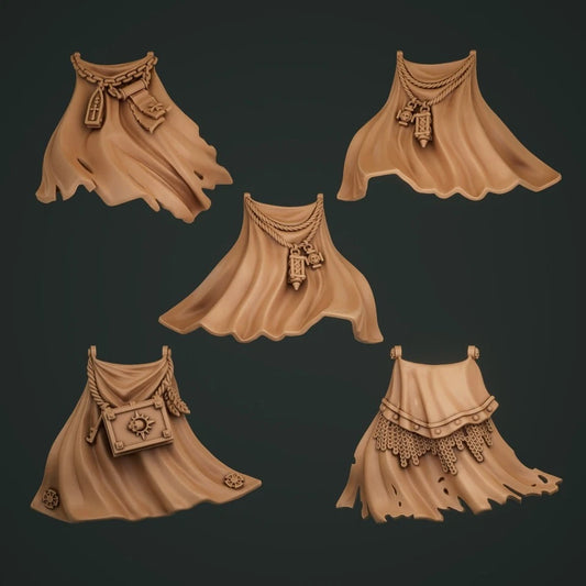5-10x Terminator Cloaks for Prime Space Knight Miniatures