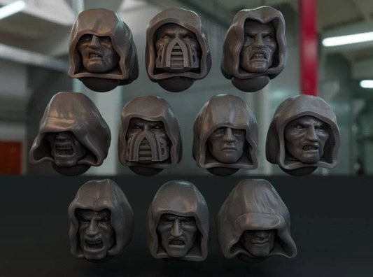 10-20x Hooded Faces For Gloomy Angels
