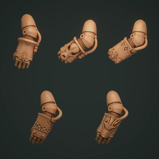 5-10x Space Vikings / Primal Hounds Fists of Power