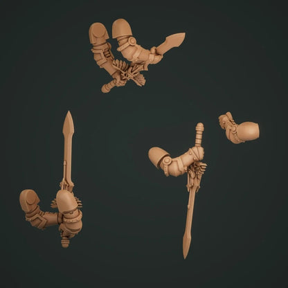 3-6x Gloomy Angel Two Handed Swords