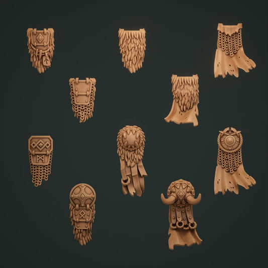 10-20x Tabards for Space Vikings / Primal Hounds Space Knights