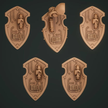 5-10x Gloomy Angel Gothic Terminator Shields