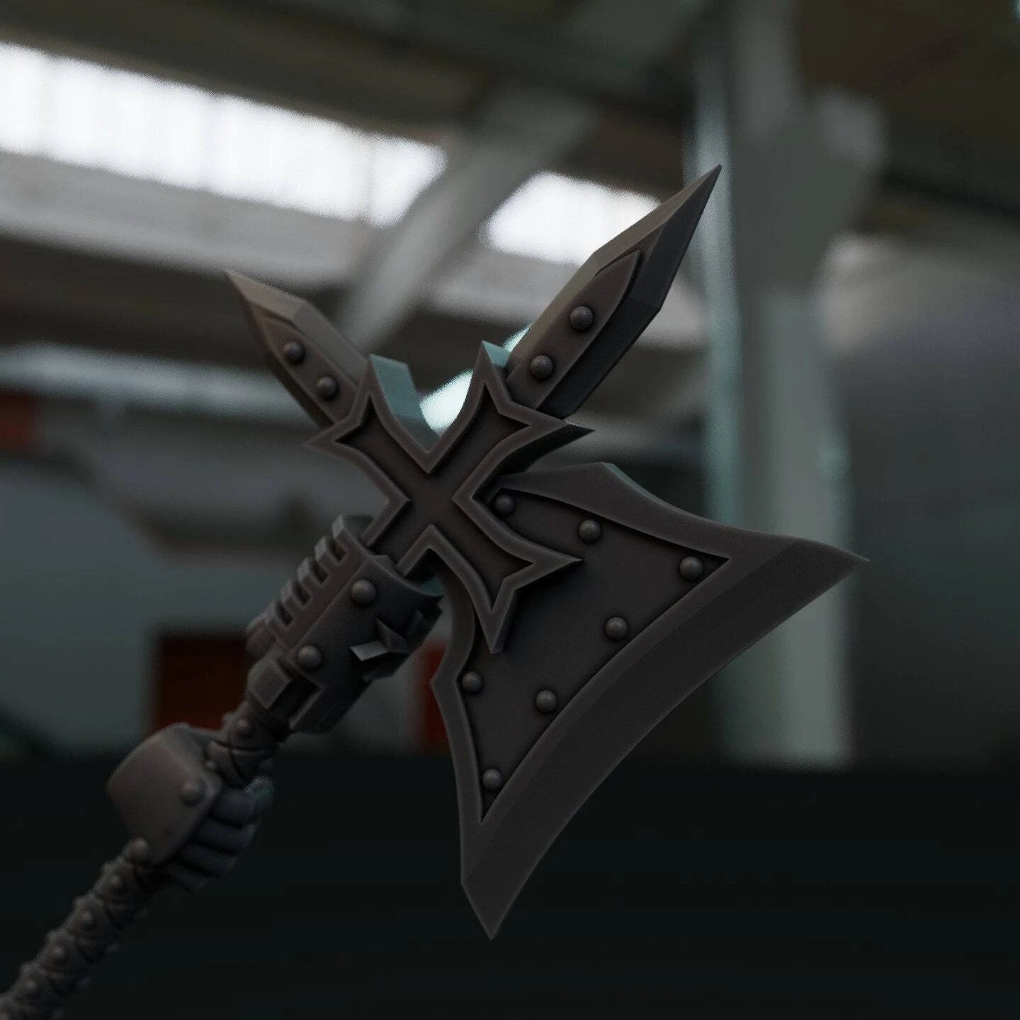 5-10x Halberds for Templar Crusader Space Knight Miniatures
