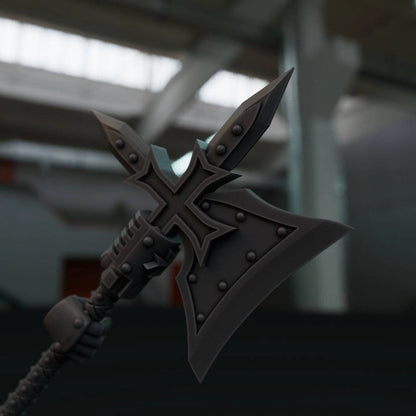 5-10x Halberds for Templar Crusader Space Knight Miniatures
