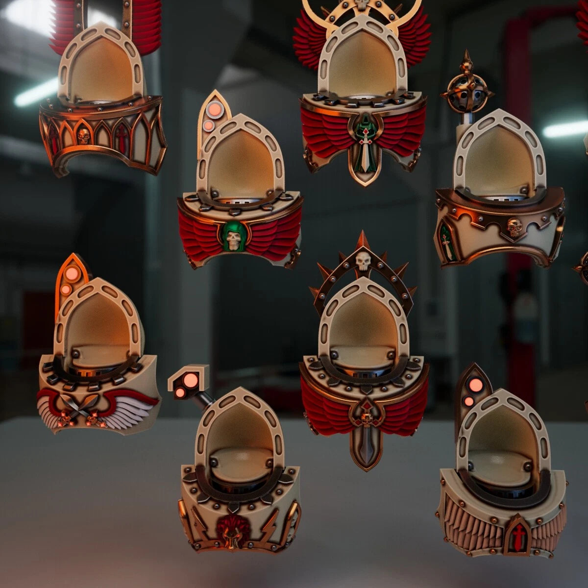 5-10x Gloomy Angels Terminator Torsos Upgrades