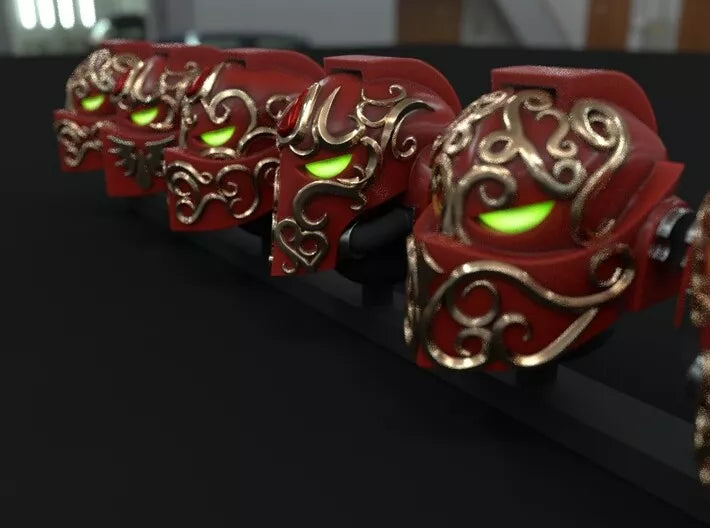 10-20x Sanguine Angels Ornate Variety Helmets