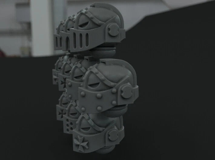 10-20x Templar Crusader Visor Variety Pack Helmets