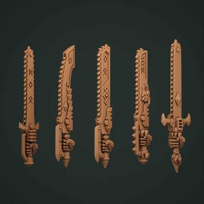10-20x Space Viking/Primal Hounds Chain Blades