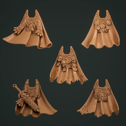 5-10x Space Vikings / Primal Hounds Cloaks