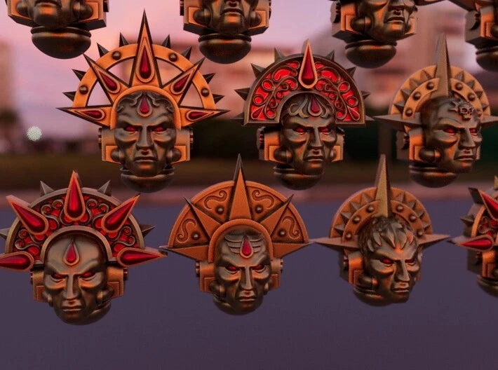 10-20x Sanguine Angels Death Masks
