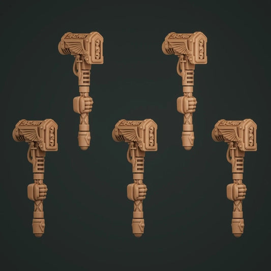 5-10x Terminator Hammers of Thunder for Gloomy Angel Space Knights