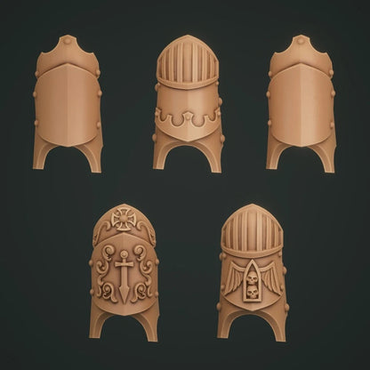 10-20x Terminator Gothic Shins for Gloomy Angel Space Knights