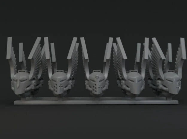 10-20x Variety Helmets For Gloomy Angels With Wings