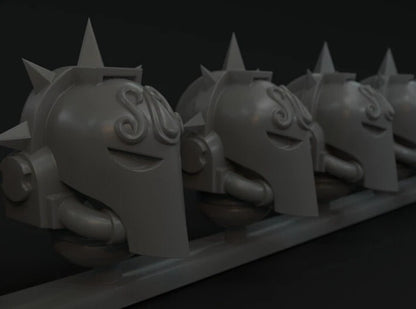 10-20x Sanguine Angel Veteran Heads