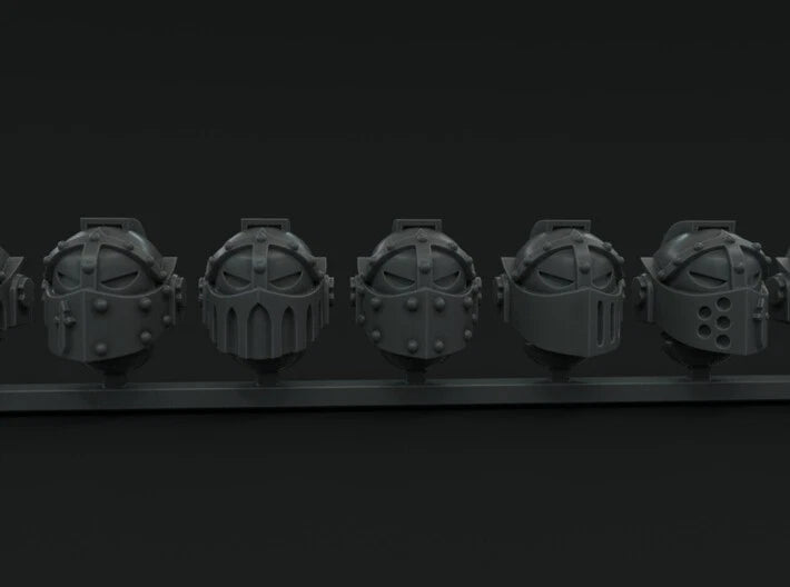 10-20x Knightly Visor Variety Pack Helmets