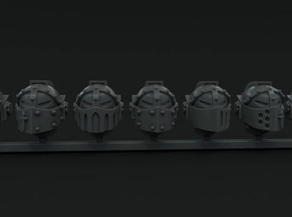 10-20x Knightly Visor Variety Pack Helmets