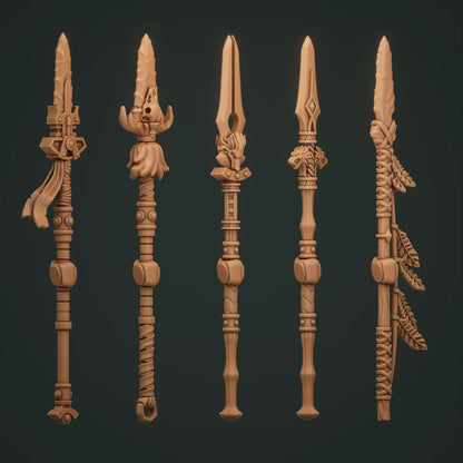 5-10x Space Vikings / Primal Hounds Spears