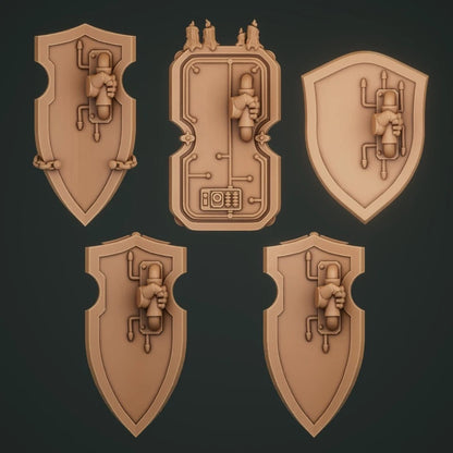 5-10x Gloomy Angel Gothic Shields