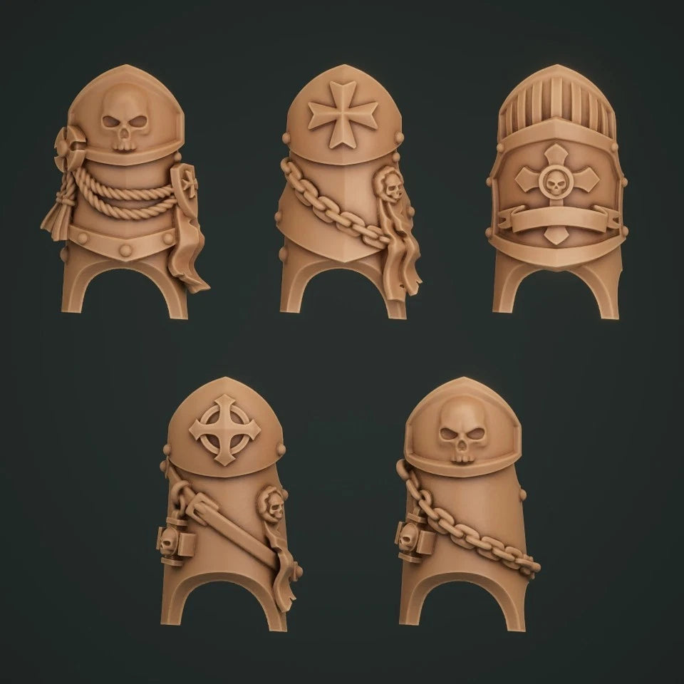 10-20x Terminator Shins for Templar Crusader Space Knights