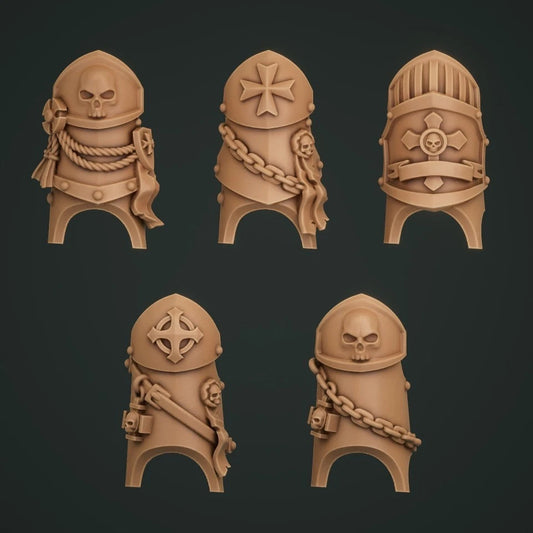 10-20x Terminator Shins for Templar Crusader Space Knights