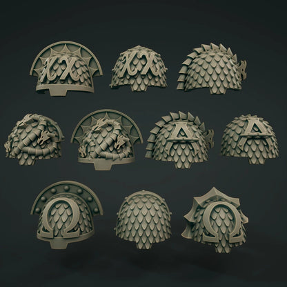 10-20x Alpha Omega Terminator Shoulder Pads