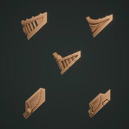 10-20x Terminator Gorgets for Gloomy Angel Space Knights