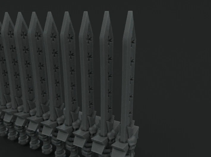 10-20x Templar Crusader Long Swords