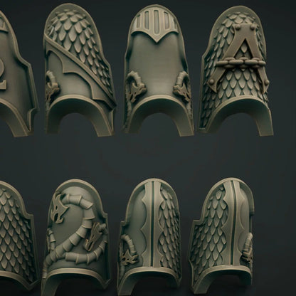 10-20x Alpha Omega Terminator Leg Armor (Shins)