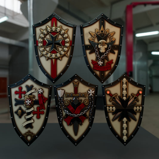 5-10x Templar Crusader Veteran Shields