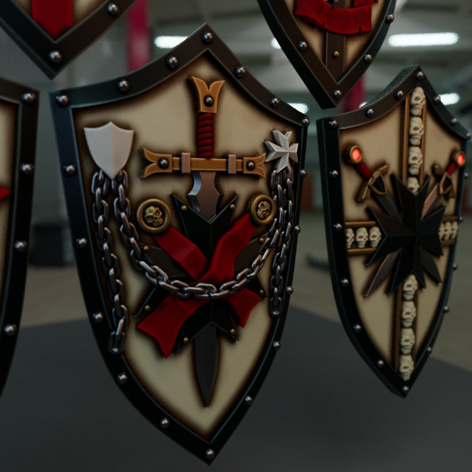 5-10x Templar Crusader Veteran Shields