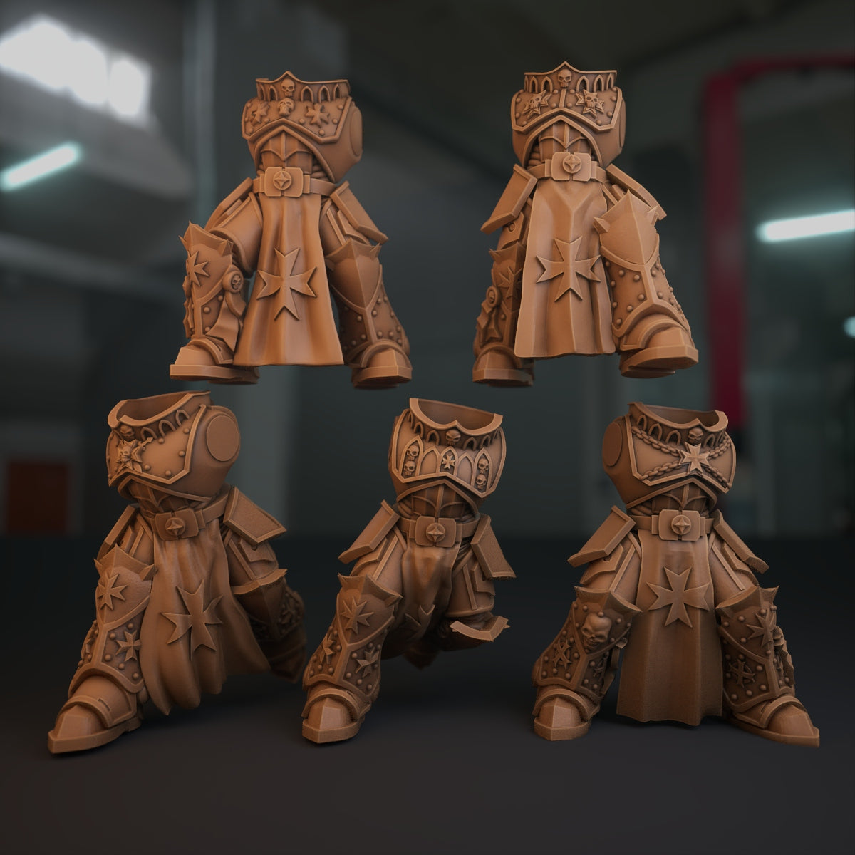 5-10x Templar Crusader Veteran Bodies